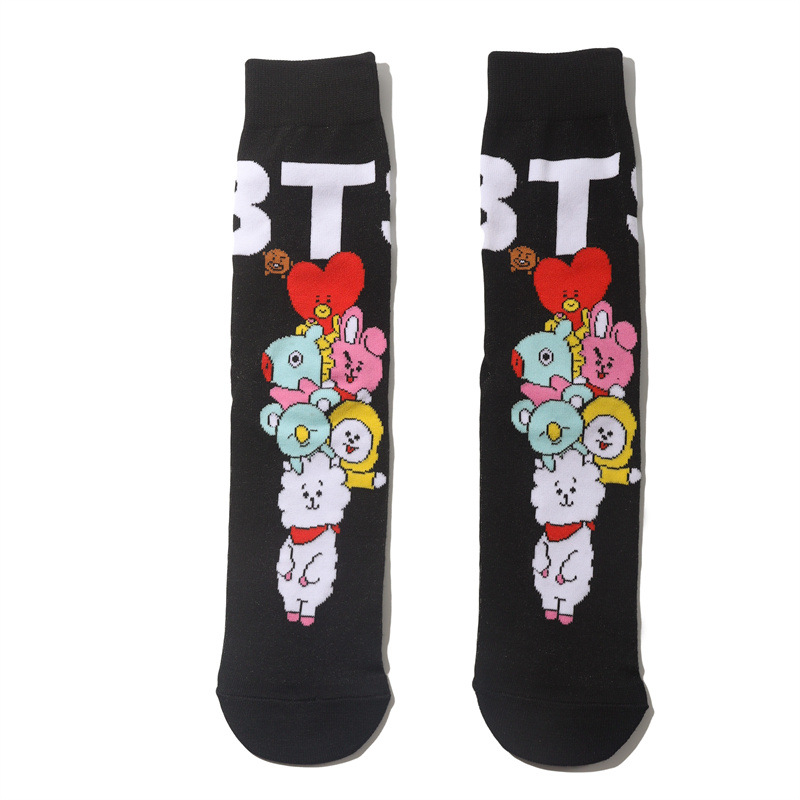 Men's Wholesale Trendy Socks Female Animation Cartoon Cotton Socks Comic Male Medium Tube Pirate Socks-5PRS 38 O1CN01w0lRgt1TrjeA1dSgO !!1004802436 0 cib