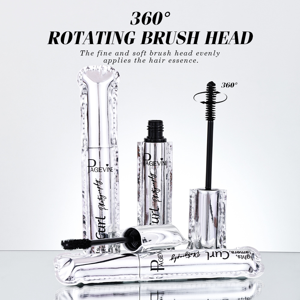 Explosiones transfronterizas PAGE VINE mascara cubierta de cuero pequeño tubo de plata rollo de mascara densa secado rápido impermeable comercio exterior