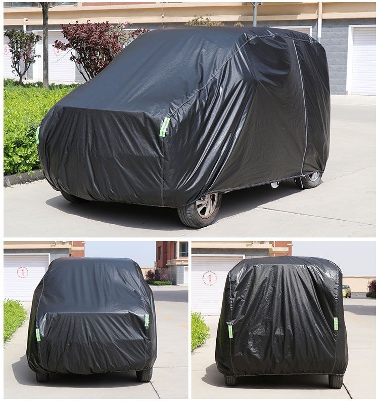 Four-Wheel Vehicle Cover, Scooter Cover for the Elderly, Thickened Full Cover for Snow and Frost Protection, Dustproof Jacket, Sunshade, Thickened and Insulated