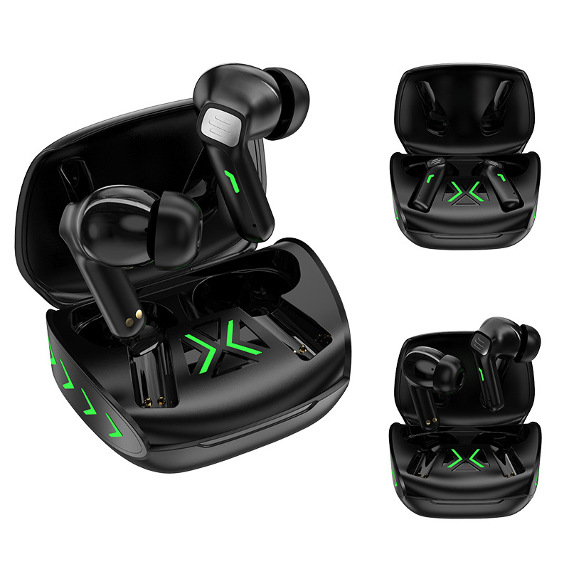 Ghadshi Y1 e-sports juego de auriculares bluetooth retardo cero ENC de doble cubierta de reducción de ruido de llamadas auriculares inalámbricos transfronterizos