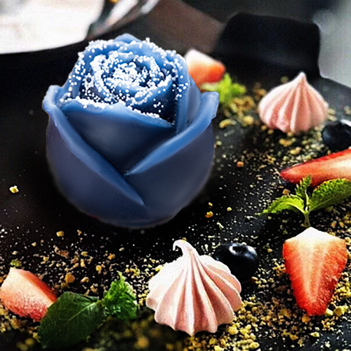 Sanxin rose silicone mold DIY French mousse cake chocolate bowl cake jelly baking tool