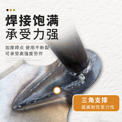 New manganese steel quenching sharp hoe manual welding sharp pickaxe farm ridge and furrow ploughing full steel hoe vegetable small hoe 