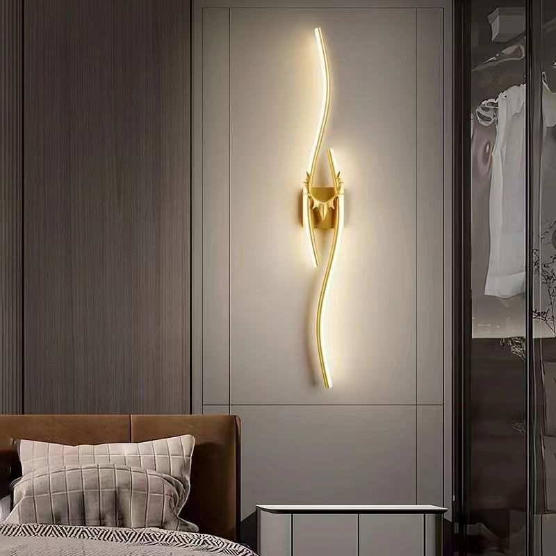 120cm Golden Deer Head