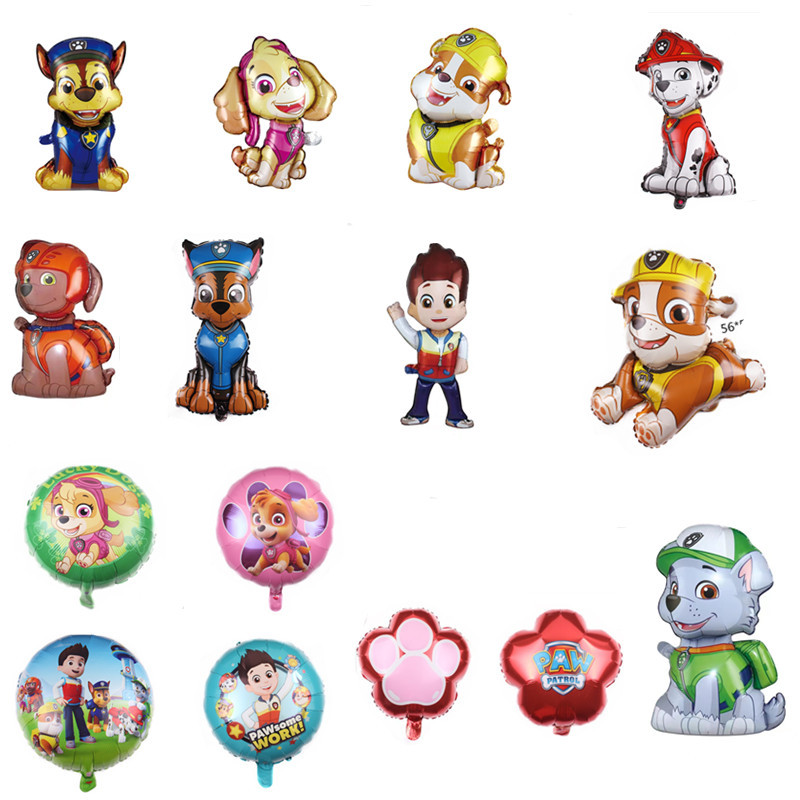 Wangwang team dog aluminum membrane balloon cartoon model Alei…