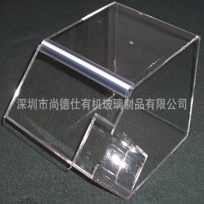 亚克力糖果盒干果盒货架陈列盒透明塑料超市食品展示盒翻盖包装盒