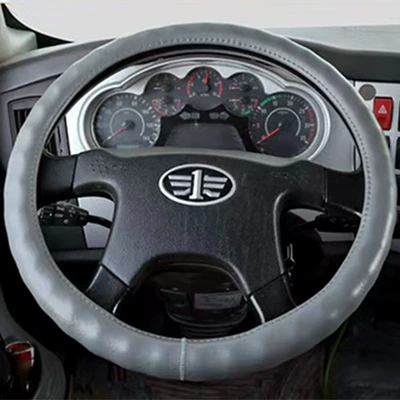 Steering wheel cover | cover - gray-non-hole-style-36cm
