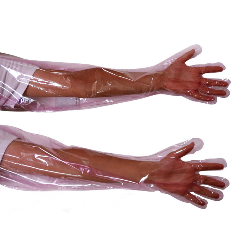 盒装8克90厘米奶牛配种输精长臂手套每箱2000只E医用动物医疗