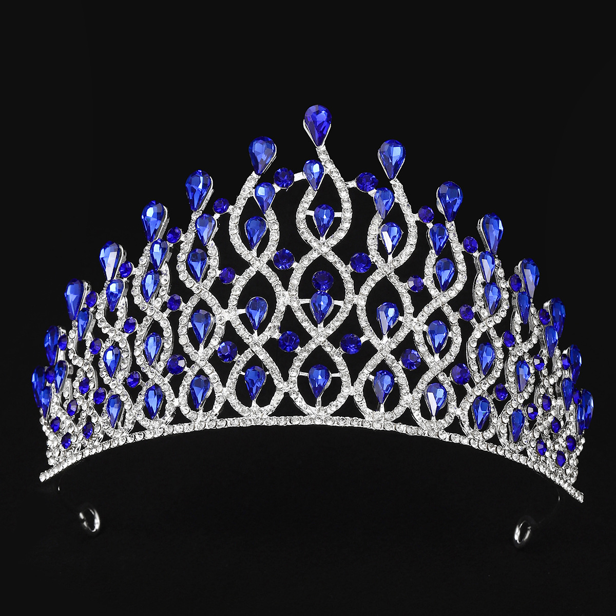 Luxurious Baroque Bridal Crown For Wedding And Princess Pageant_voghion.com