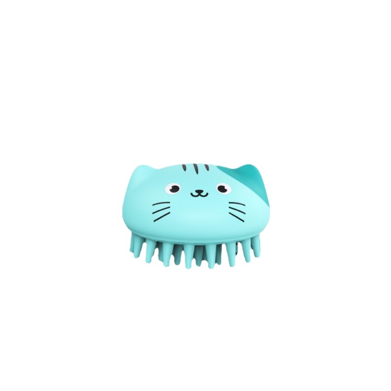 Tedora nueva preventa mascota baño cepillo perro masaje cepillo gato cabeza cepillo gato suministros de limpieza