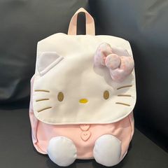 HelloKitty小背包少女心中古双肩包可爱甜美碎花出游小书包小背包