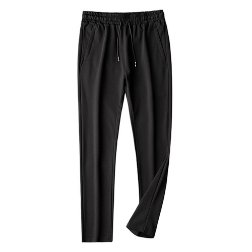 Spring and Autumn New Style Sports Pants Men's Casual Pants Running Fitness Stretch Pants Women's Wholesale Stall Customized LOGO