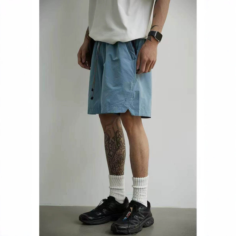 Japanese Retro Outdoor Quick-Dry Casual Thin Shorts for Men, Summer Mountain-Style Straight-Leg Workwear Five-Point Sports Beach Shorts Japanese Retro Outdoor Quick-Dry Casual Thin Shorts for Men, Summer Mountain-Style Straight-Leg Workwear Five-Point Sports Beach Shorts