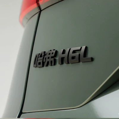 Car logo, H6L Black Warrior Blackened Personalized Modified