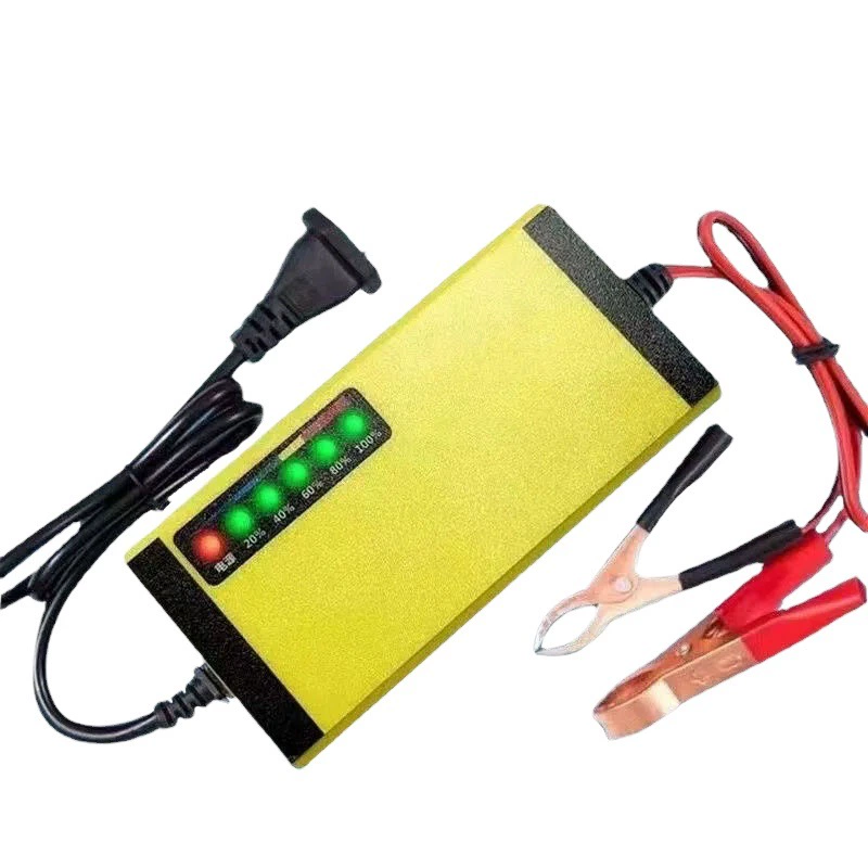 Модернизированная версия умного зарядного устройства для скутера 12 В 12/20 Ач, зарядное устройство для ремонта аккумуляторов, Сухая вода