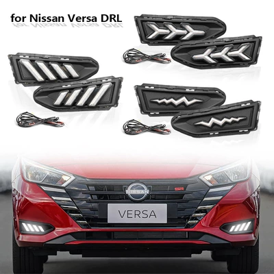 Nissan Sunny Versa DRL LED duman işıqları, 23-25 modellər üçün.