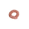 Donut, high elastic hair rope, fashionable woven hair accessory with pigtail, South Korea, new collection, city style, simple and elegant design