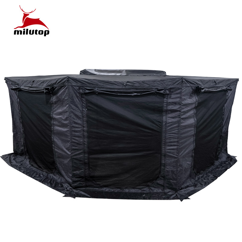 180 grados de fábrica directa de ciervo misterioso tela de ventilador 180 grados de carpa de ventilador de carpa abierta rápida tolva