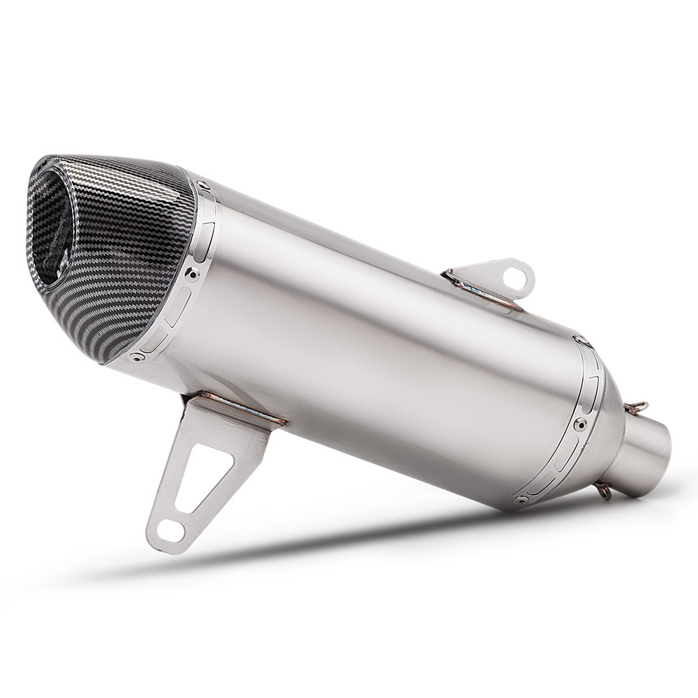 Motorcycle Exhaust Pipe Xmax300 Stainless Steel Tail Section Muffler R77 Exhaust Pipe 2017-2024