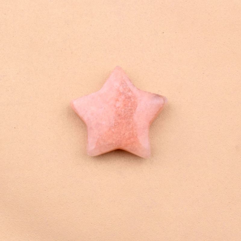 跨境热销3cm天然石五角星水晶半宝石星星diy饰品配件摆件亚马逊|undefined