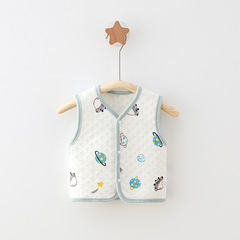 Baby Warm-up Vest for Winter 2022, Children's and Infants' Boneless Cotton Kimono, Warm Back Vest for Newborns, Pure Cotton