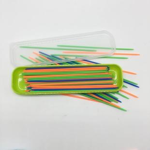 Game Stick Plastic Multiplayer Interactive Counting Pick Spread Stick 80 Nostalgia Classic Early Education Desktop Game Count Stick