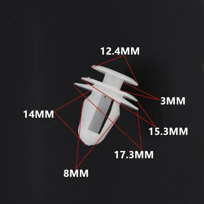 Universal reinforced plastic nylon buckle fixed clip car door panel…