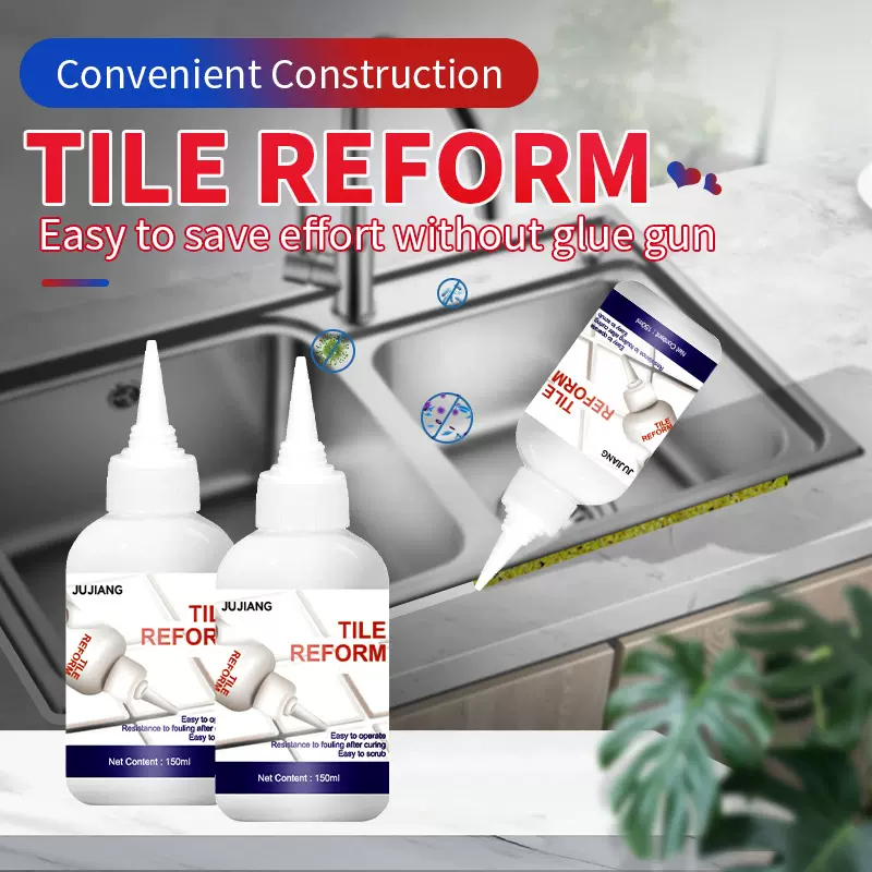 水性美缝剂瓷砖地砖缝隙填充卫生间防水防霉白色填缝剂瓷砖美缝