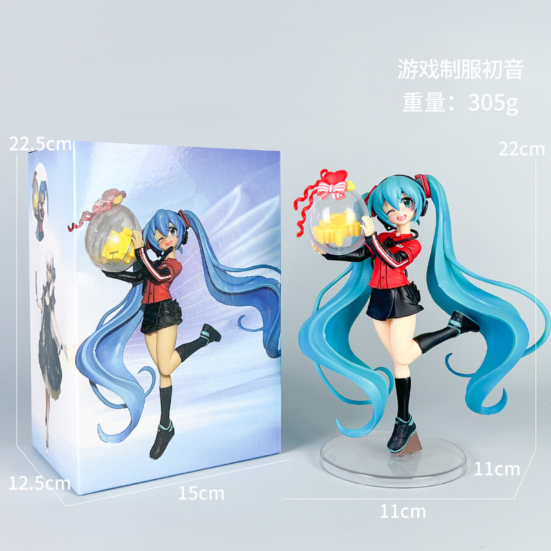 初音未来手办动漫水冰月美少女蕾姆花嫁穹妹二次元公仔模型摆件批|undefined