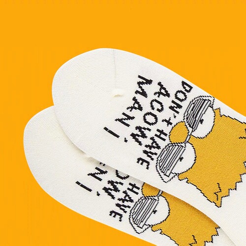 Trendy Simpsons cartoon summer low-top breathable boat socks for men and women Japanese cute trendy pure cotton short socks