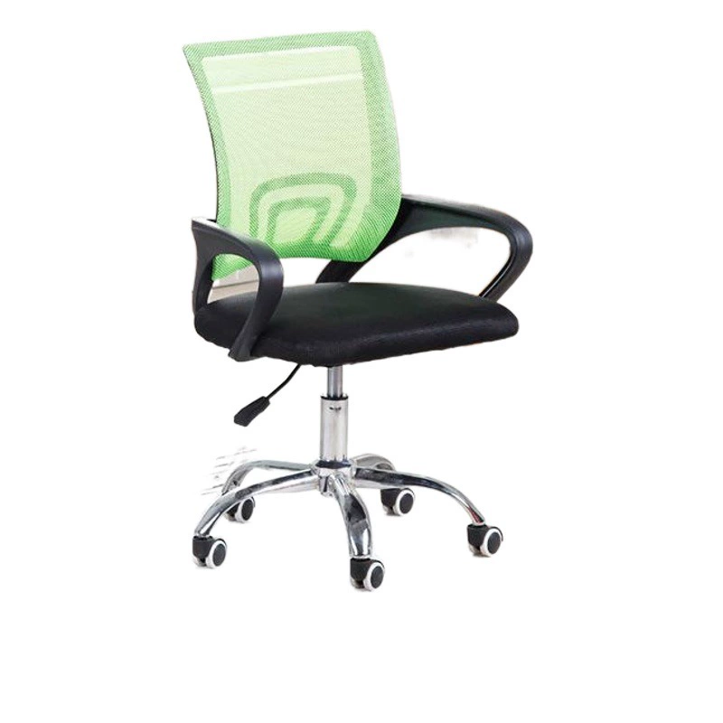 Офисный компьютерный стул Сетчатый офисный стул Простой бант-образный Конференц-стул Стул со спинкой Домашний подъемный и неограниченный стул