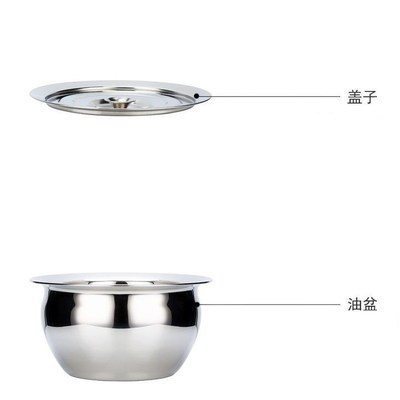 덮개가있는 9 인치 오일 드럼