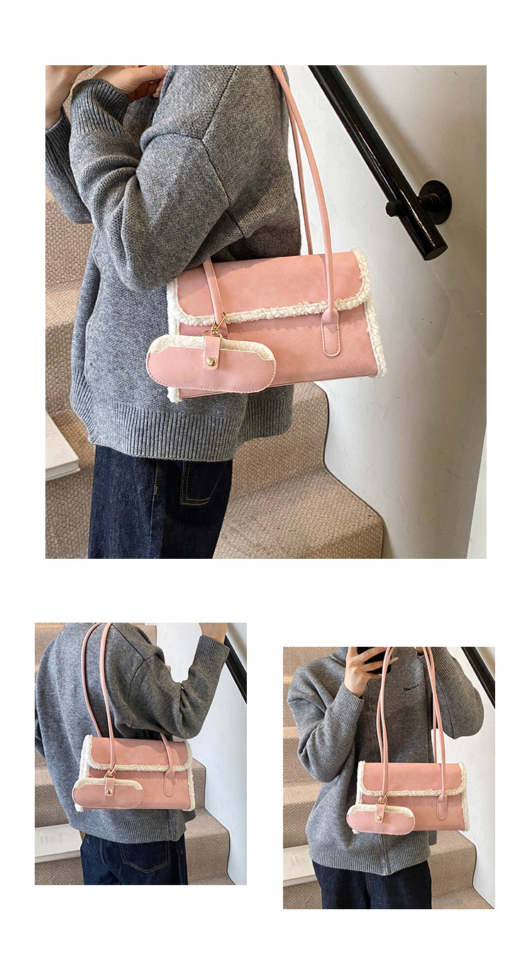 Piccola borsa a tracolla retrò da donna, borsa alla moda_voghion.com