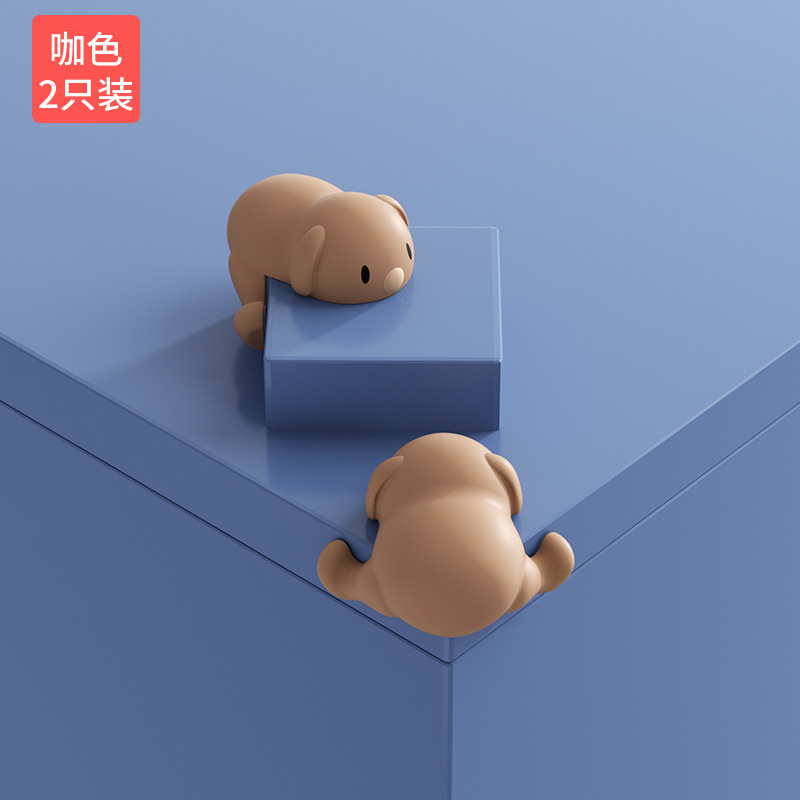 New table corner anti-collision corner protection table window anti-collision anti-collision Strip Safety Edge covered soft right angle silicone protective cover
