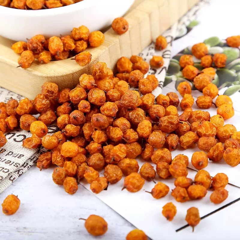 Sea Buckthorn Fruit Sha Ji 500g Dried Berries for Herbal Tea and Infusions quality and texture