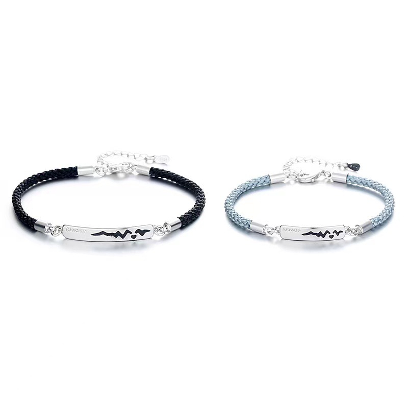 Heartbeat Bracelet For Couples Long Distance Relationship Gift_voghion.com