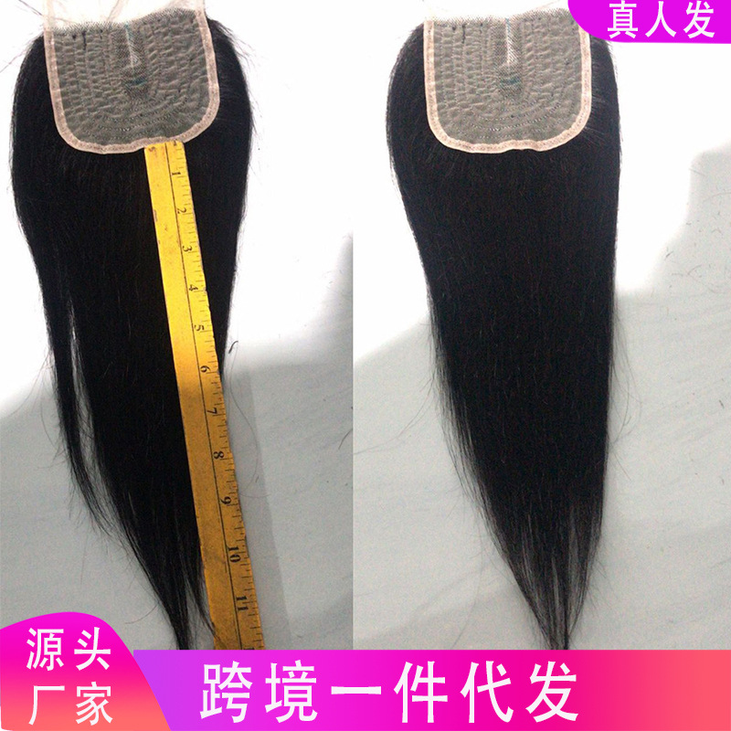 T-shaped lace mechanism hair block 4*4 w...