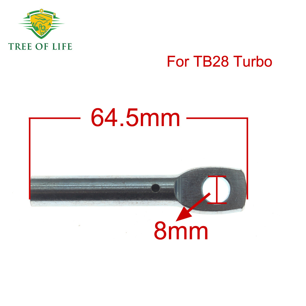 Accesorio de extremo de actuador universal de 8MM / tipo de extremo corto para turbina TB28
