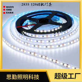 LED灯带 低压12V24V软灯带2835 120珠贴片灯条吊顶暗槽家装线型灯