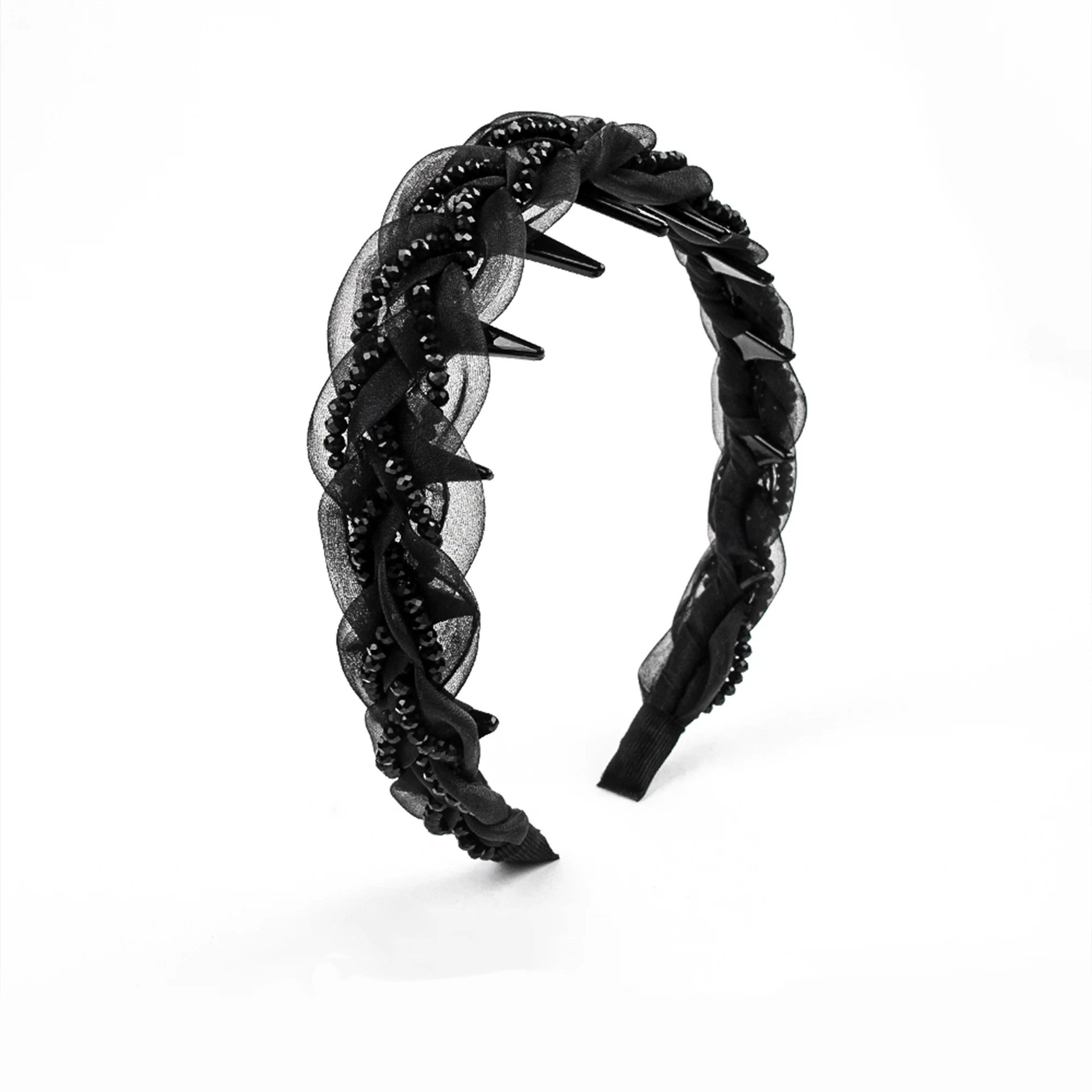 Black - upgraded twist headband