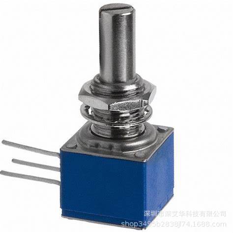 81C1A-E20-A13 BOURNS面板固定电位器   5K欧2W方型单转300度