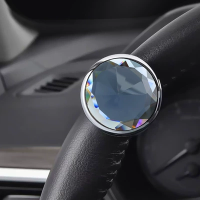 Car Crystal Steering Wheel: Steering wheel booster