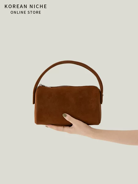 2025 New Autumn and Winter Suede Pillow Bag for Women Korean Style Niche Design High-End Versatile Shoulder Crossbody Bag