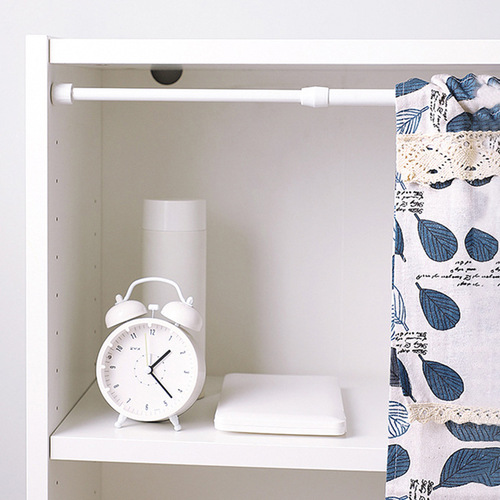 Telescopic rod without punching, clothes hanging rod wholesale bathroom toilet rack shower curtain rod curtain bedroom rod