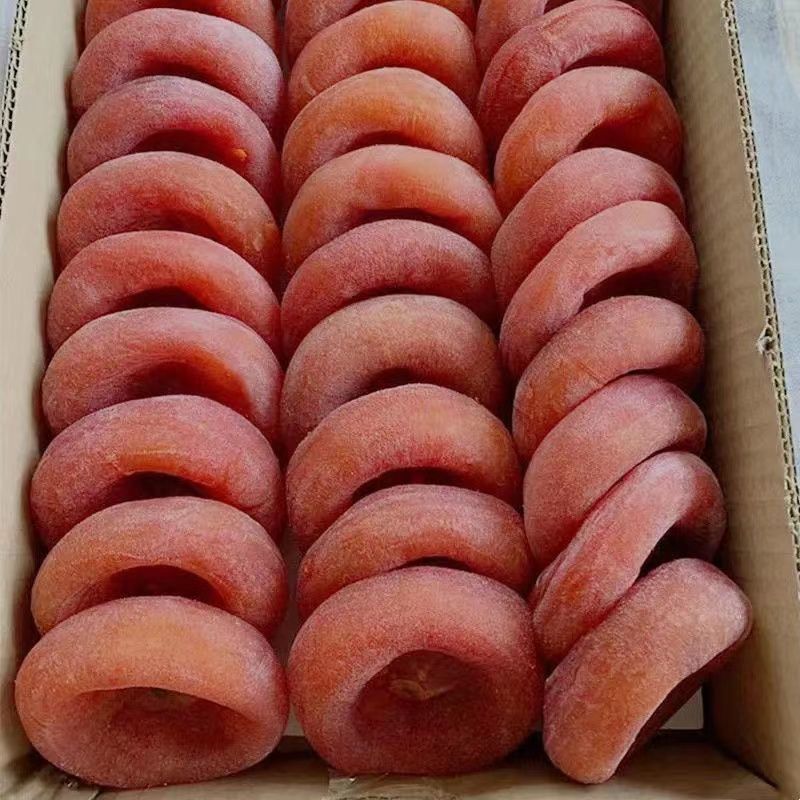[Whole Box Special] Authentic Guangxi Guilin Frosted Persimmon Cake Homemade Persimmon Cake Filled Persimmon Dry Not Fuping