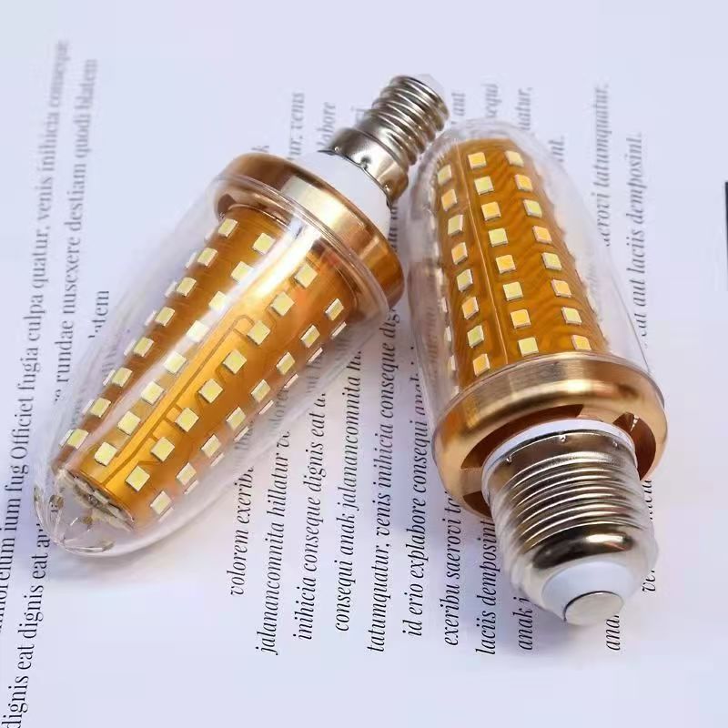 Lámpara led de protección ocular de espectro completo, lámpara de ahorro de energía de maíz, candelabro de restaurante para el hogar, fuente de luz de reemplazo, lámpara de maíz de boca de tornillo e27