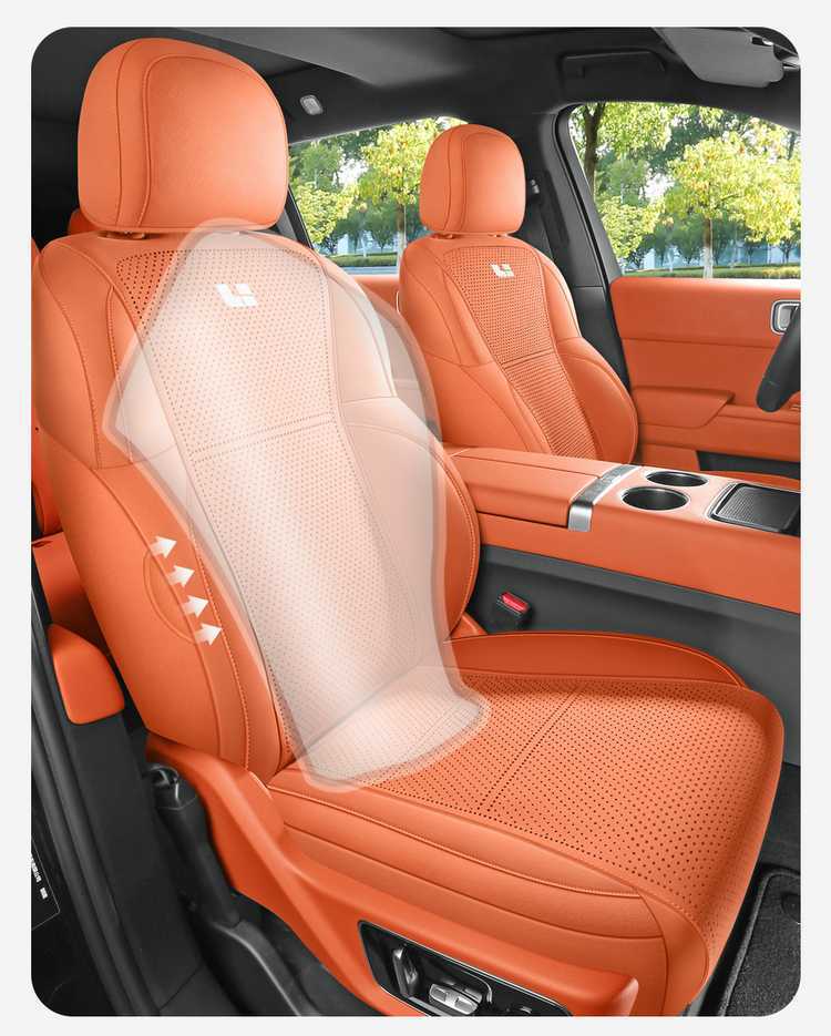 26 models of Li Auto i8 car seat covers, suitable for all seasons, featuring a full-coverage, breathable, and ventilated suede seat cushion design