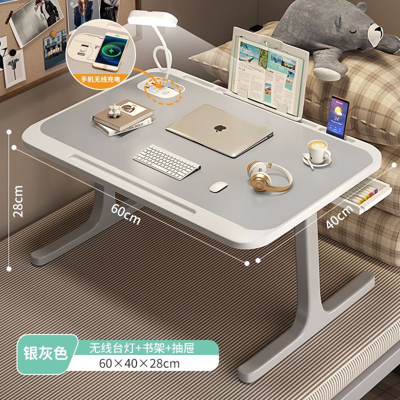 Foldable Bed Desk Computer Desk Dormitory Artifact Student Study Table Sitting Small Table New Small Table