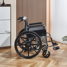 老年人手动轮椅残疾人手推代步车折叠便携带定制助行手推车老人