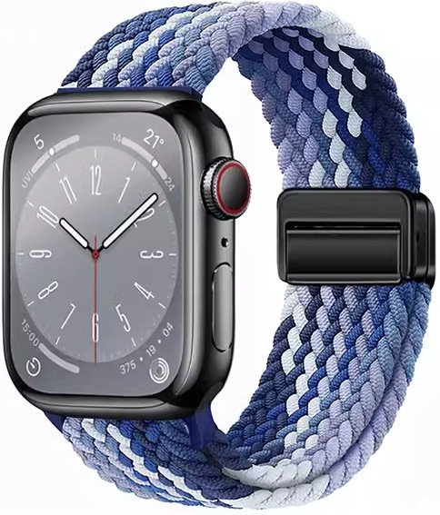 7#Blueberry color (black buckle)