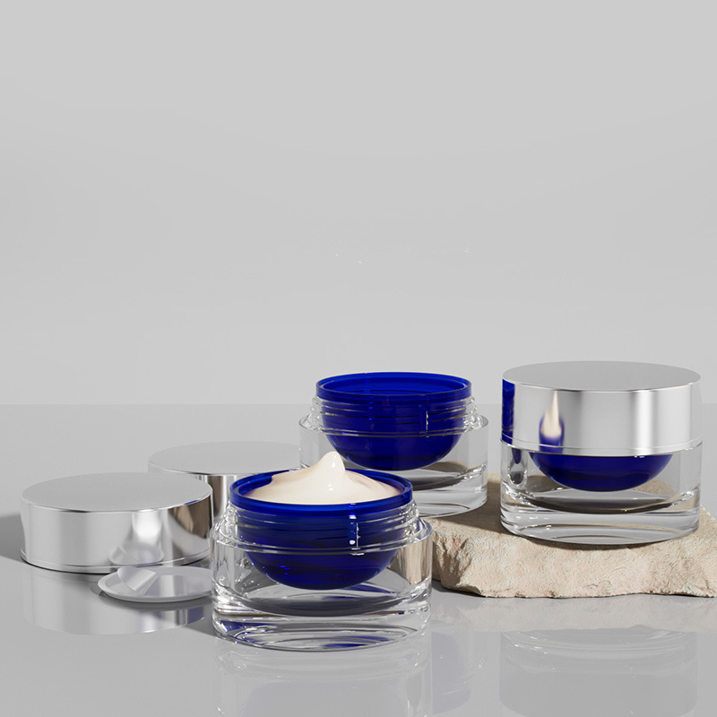 银色盖50g膏霜瓶 30g面霜瓶子 护肤品系列眼霜瓶 广州生产出货